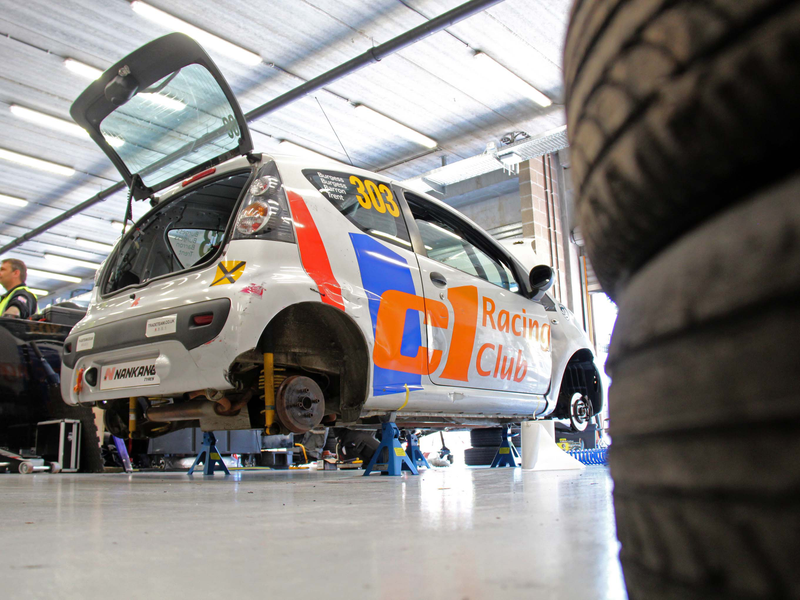 Control tires, control suspension and fixed build costs to keep the racing tight